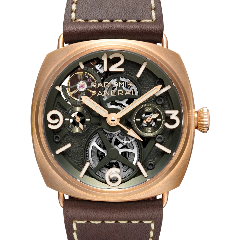 Panerai Tourbillon Bronzo, 45 mm, Bronze