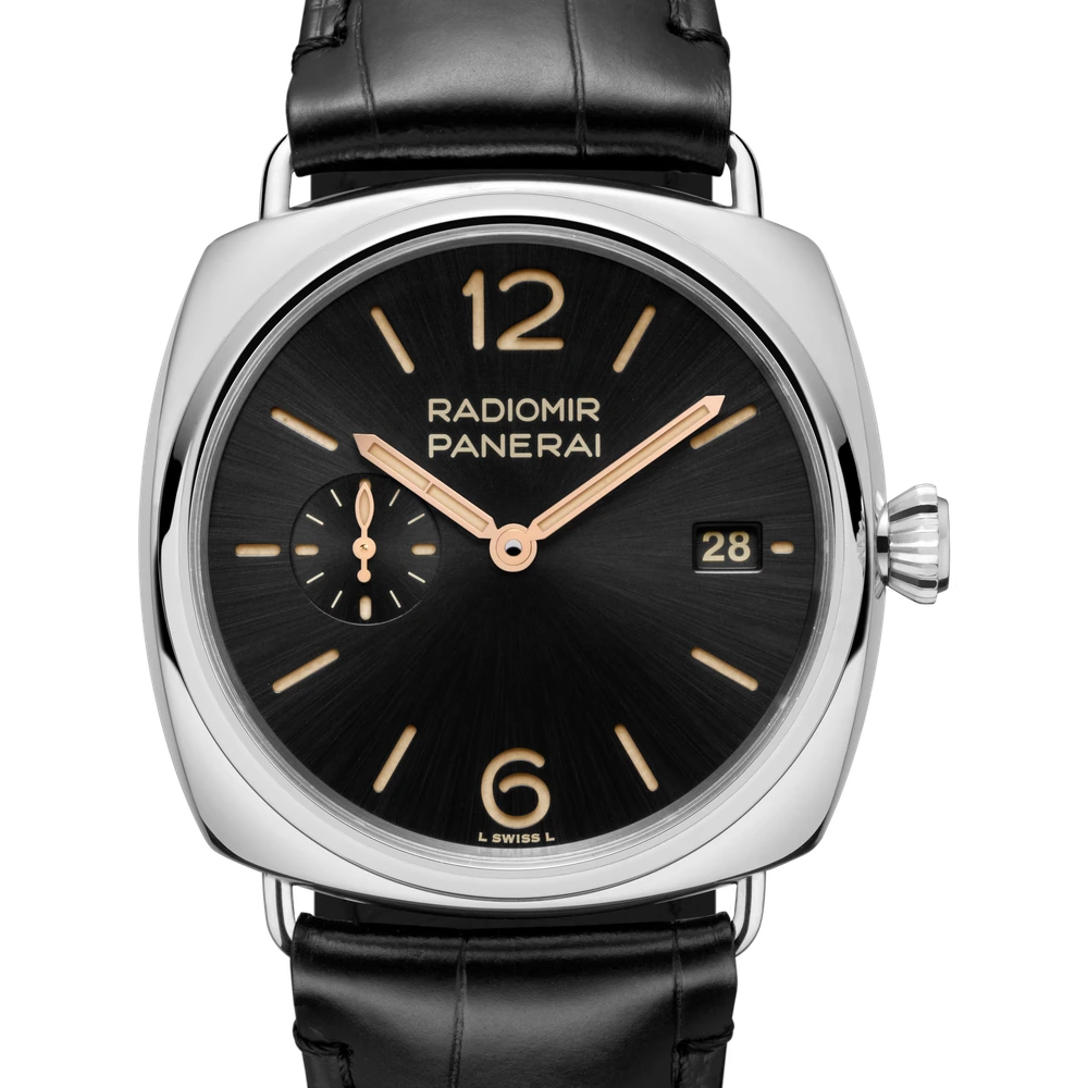 Panerai Quaranta, 40 mm, Polished steel