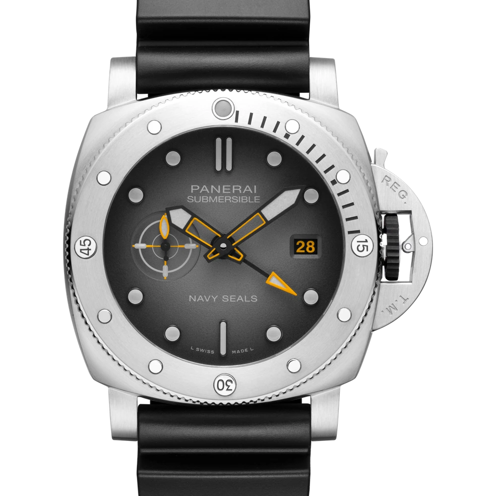 Panerai Navy SEALs GMT, 44 mm, Steel