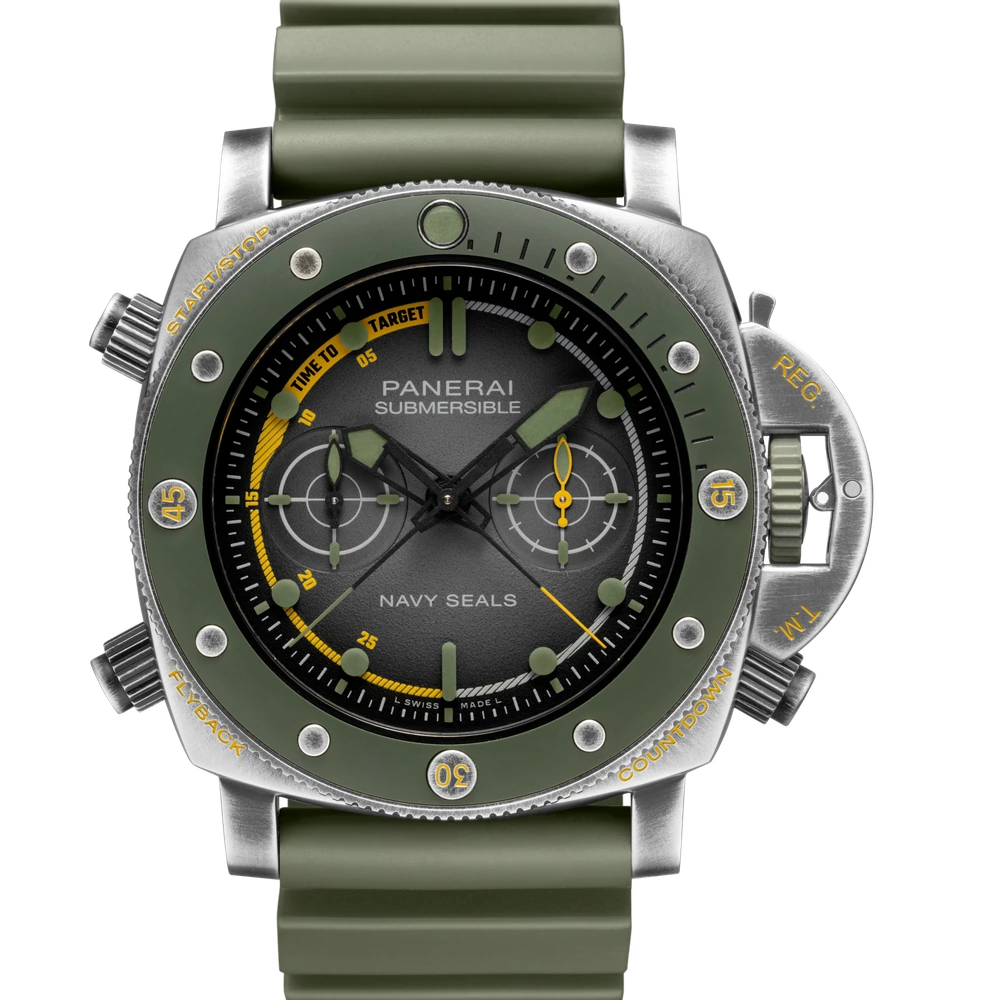 Panerai Chrono Navy SEALs Special Operations Experience Edition, 47 mm, Steel