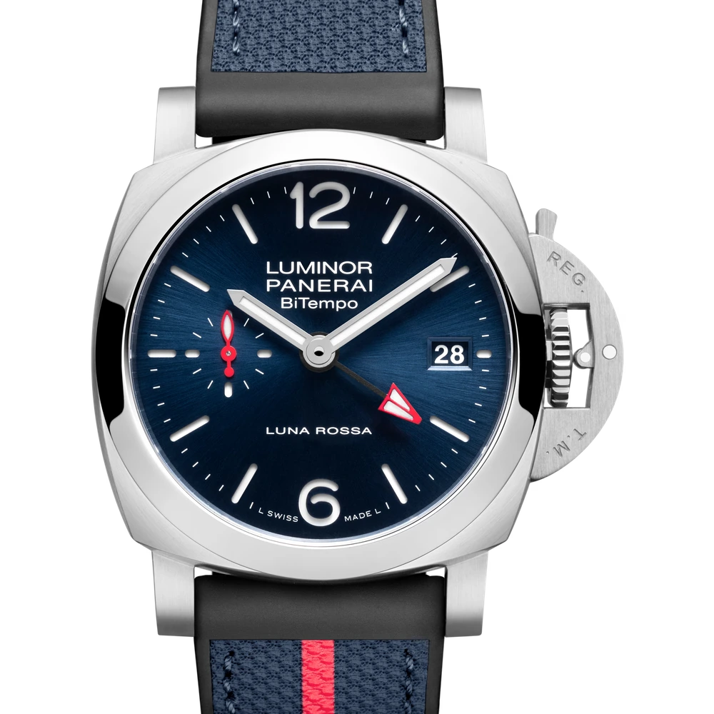 Panerai Luna Rossa GMT, 40 mm, Steel