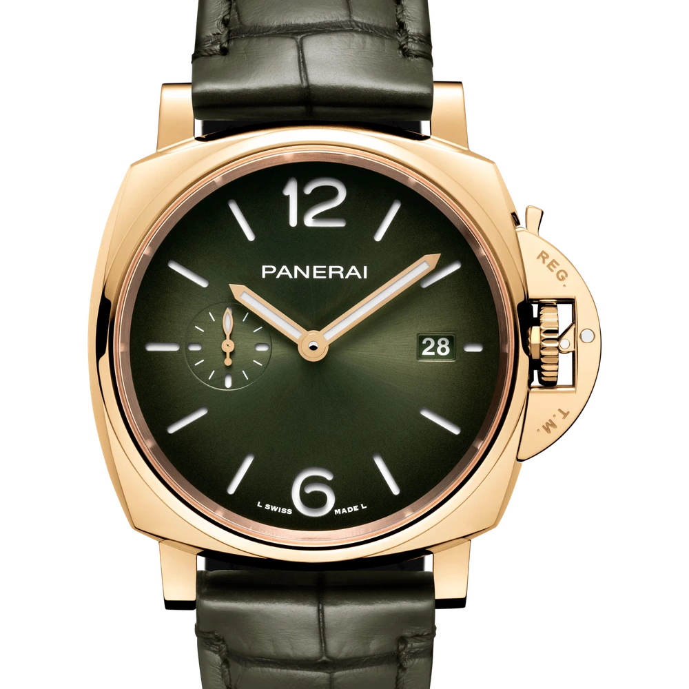 Panerai 42 mm, Yellow gold