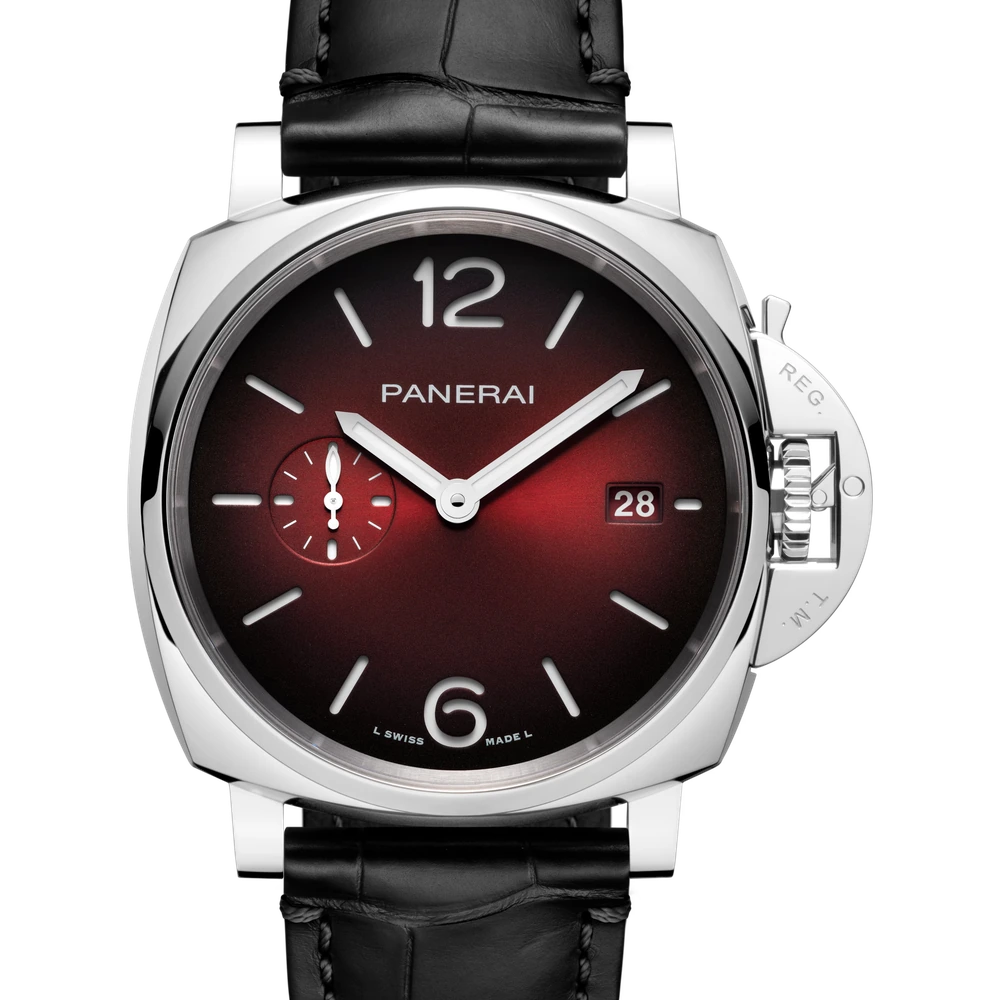 Panerai 42 mm, Polished steel