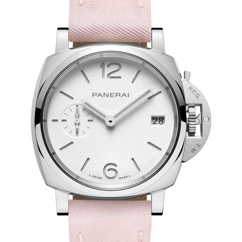 Panerai Prada Re-Nylon, 38 mm, Polished steel