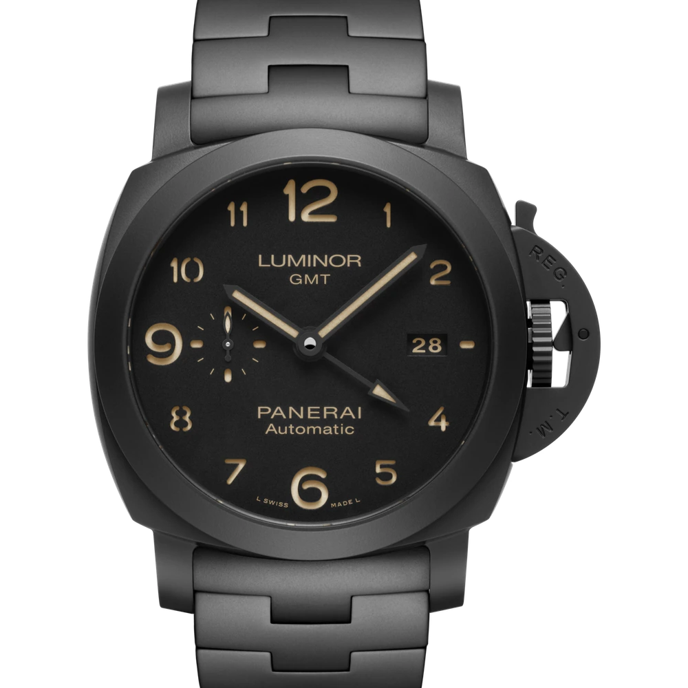 Panerai Tuttonero GMT, 44 mm, Black ceramic
