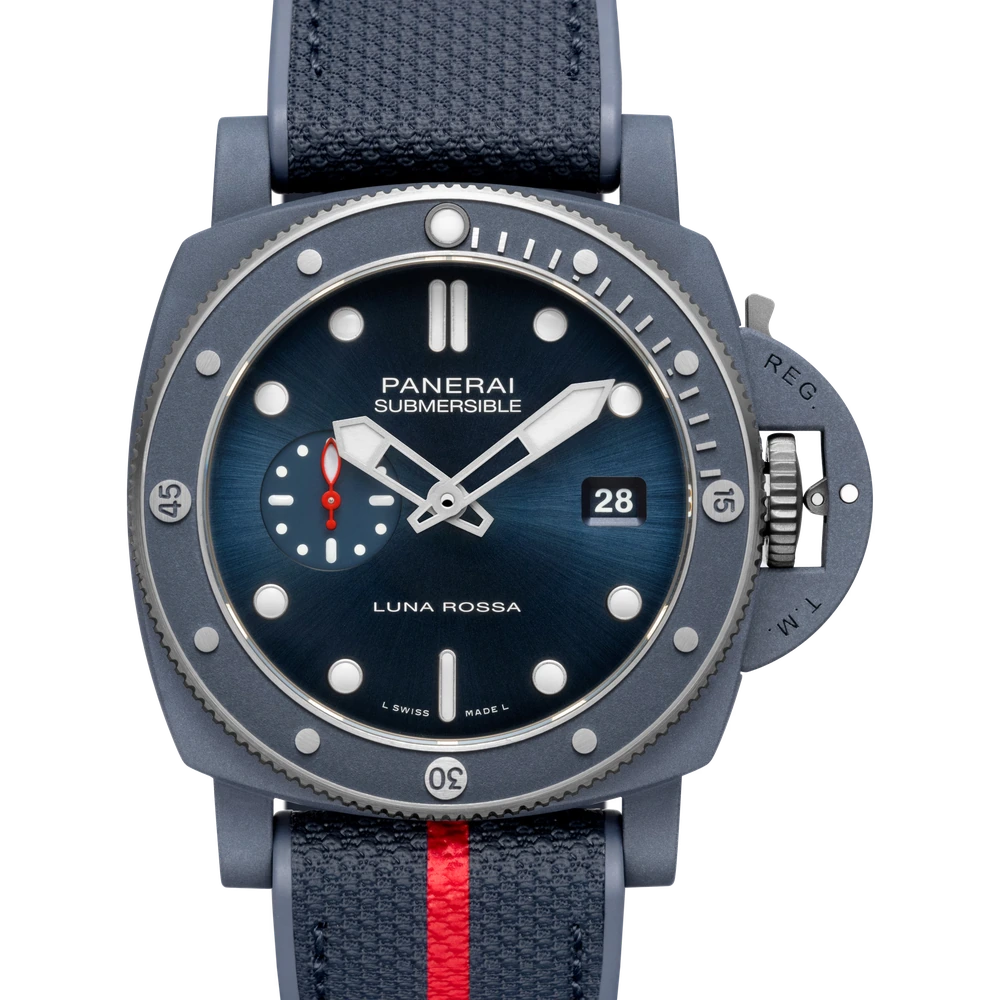 Panerai Luna Rossa, 44 mm, Ti-Ceramitech™