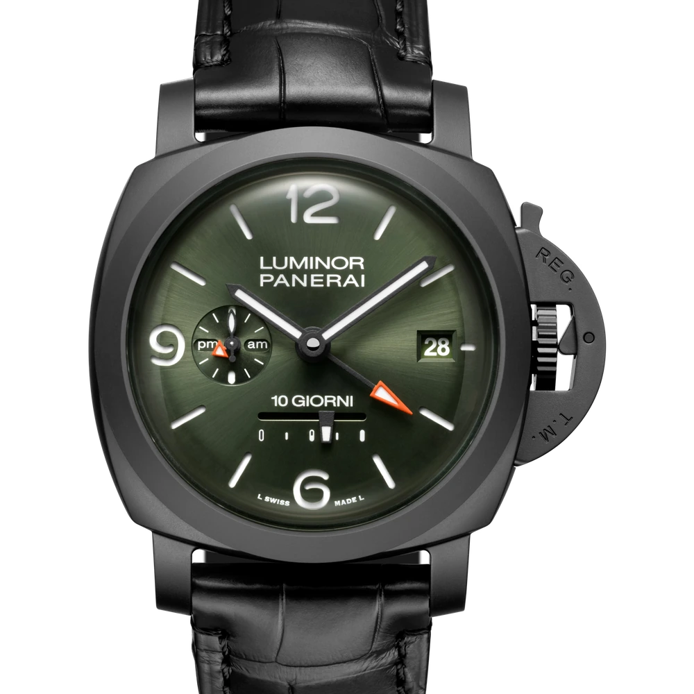 Panerai Dieci Giorni GMT Ceramica, 44 mm, Ceramic