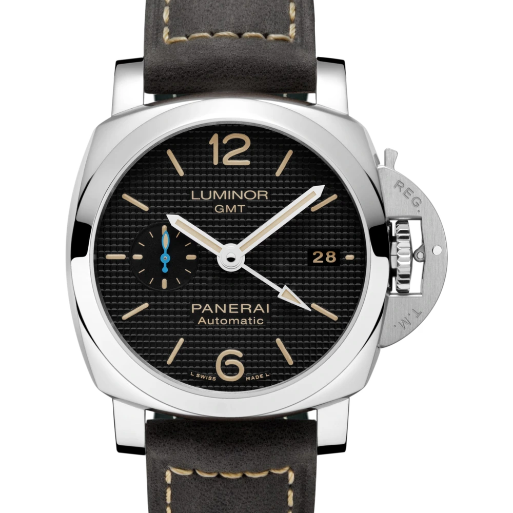 Panerai GMT, 42 mm, AISI 316L Polished Steel