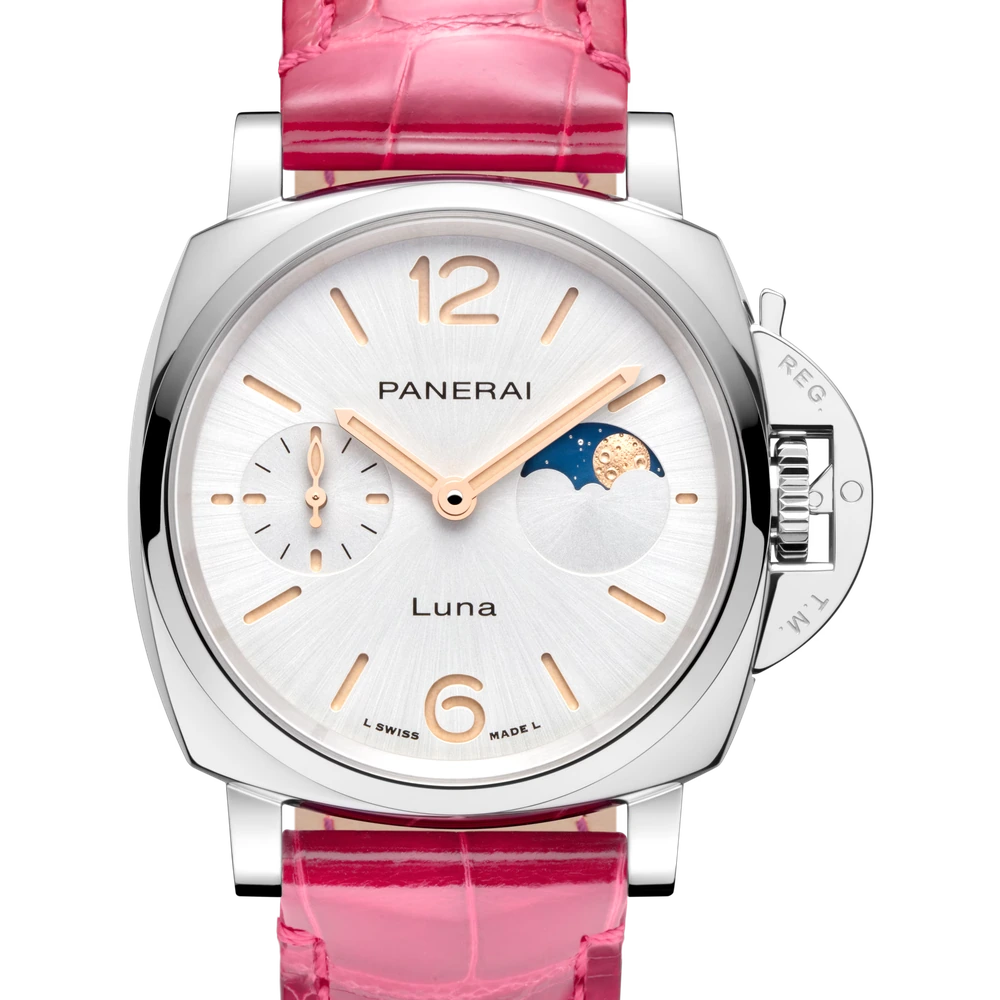 Panerai Luna, 38 mm, Steel