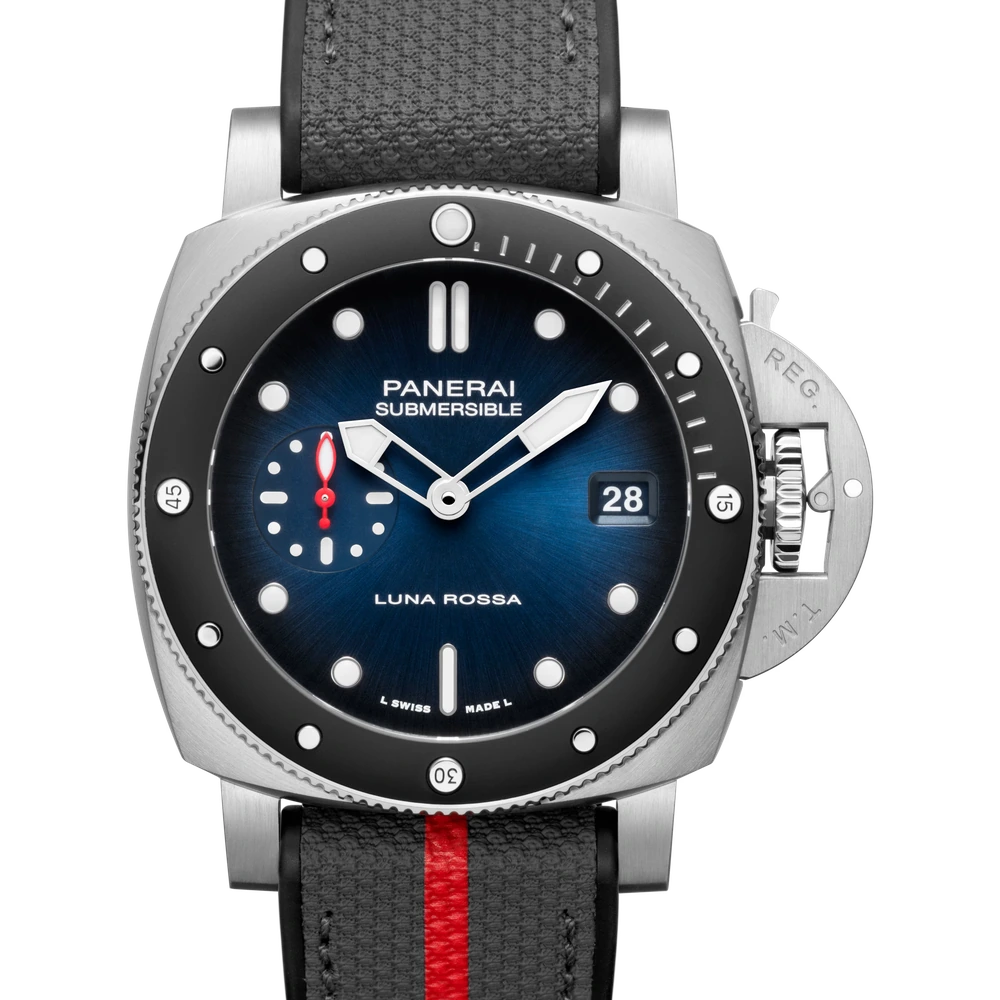 Panerai Luna Rossa, 42 mm, Steel - Ceramic