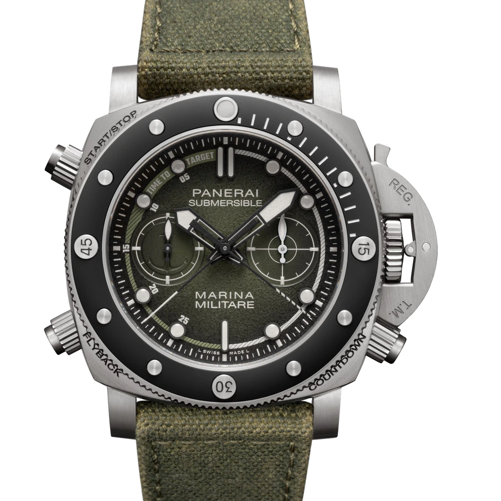 Panerai Chrono Marina Militare Experience Edition, 47 mm, Titanium