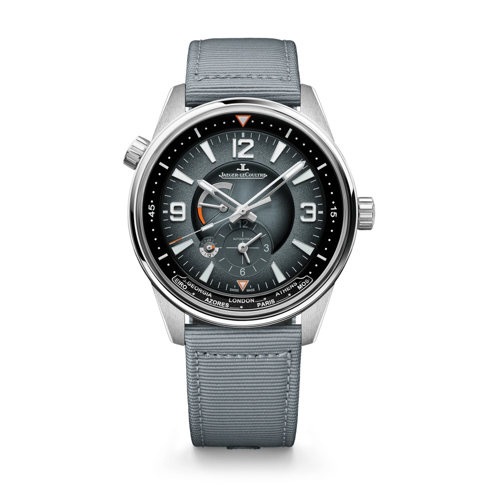 Jaeger-LeCoultre Geographic, Stainless steel, Ocean grey