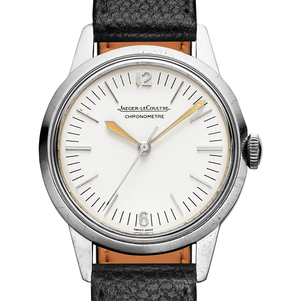 Jaeger-LeCoultre Geophysic, Stainless steel, White