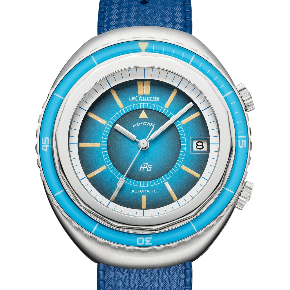 Jaeger-LeCoultre Polaris II, Stainless steel, Blue