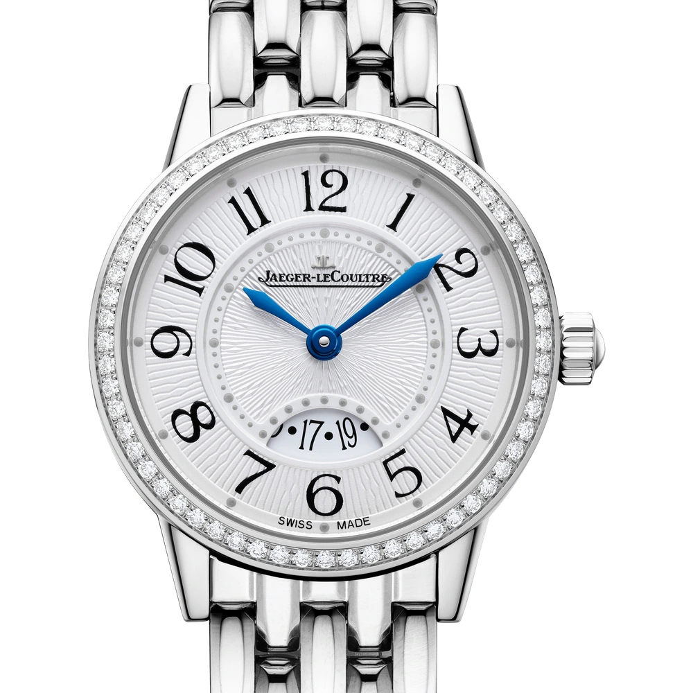Jaeger-LeCoultre Date, Stainless steel, Silvered grey