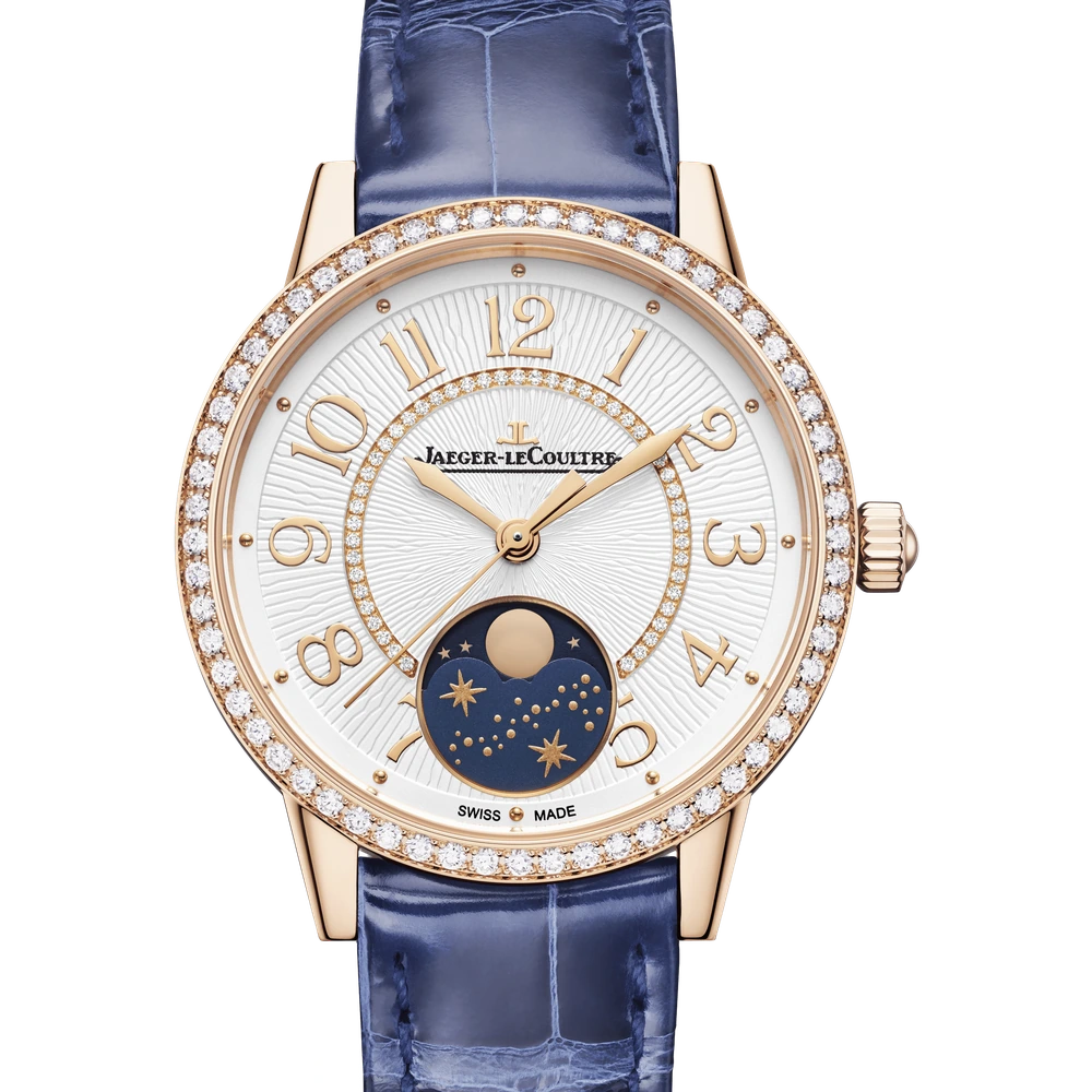 Jaeger-LeCoultre Moon, Pink gold, Silvered grey
