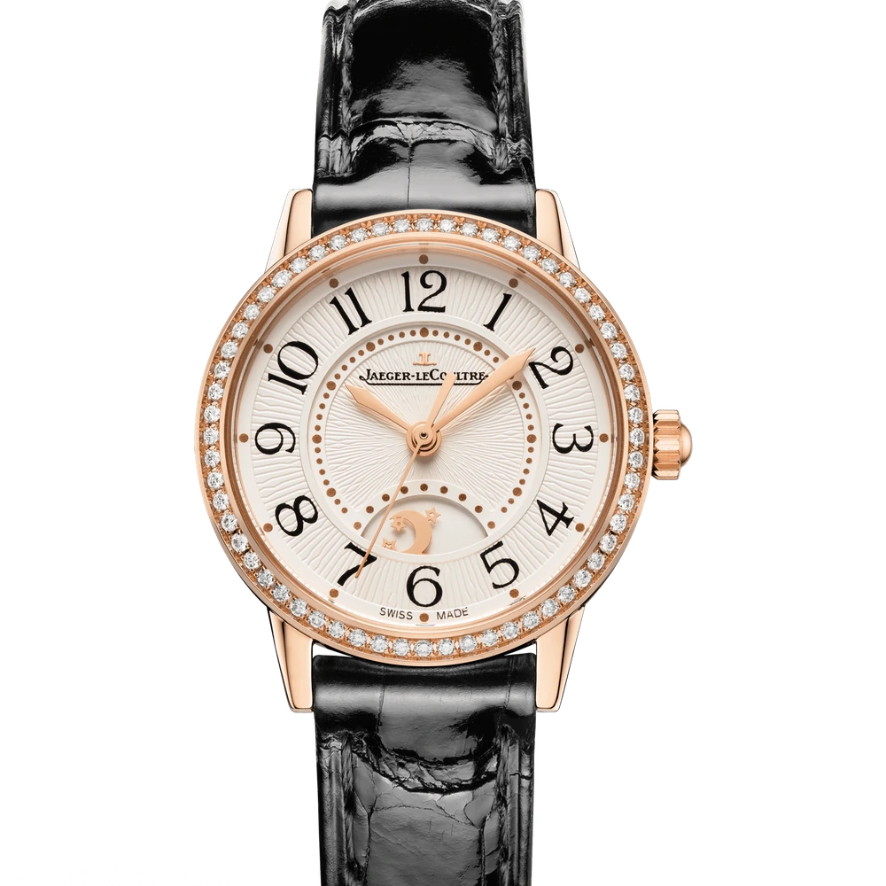 Jaeger-LeCoultre Night & Day, Pink gold, Silvered grey