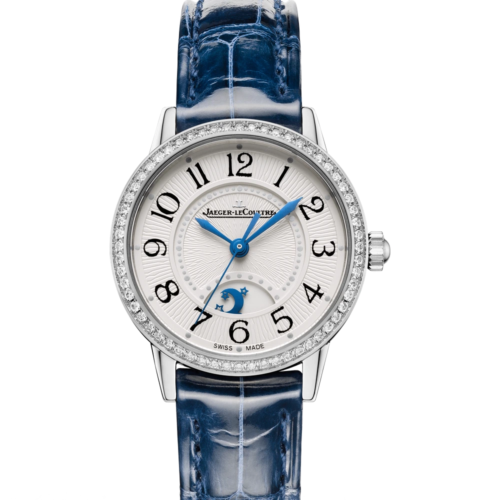 Jaeger-LeCoultre Night & Day, Stainless steel, Silvered grey