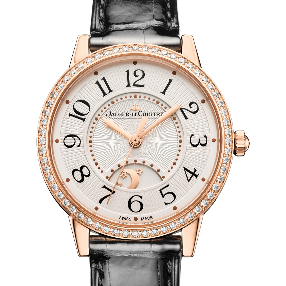 Jaeger-LeCoultre Night & Day, Pink gold, Silvered grey