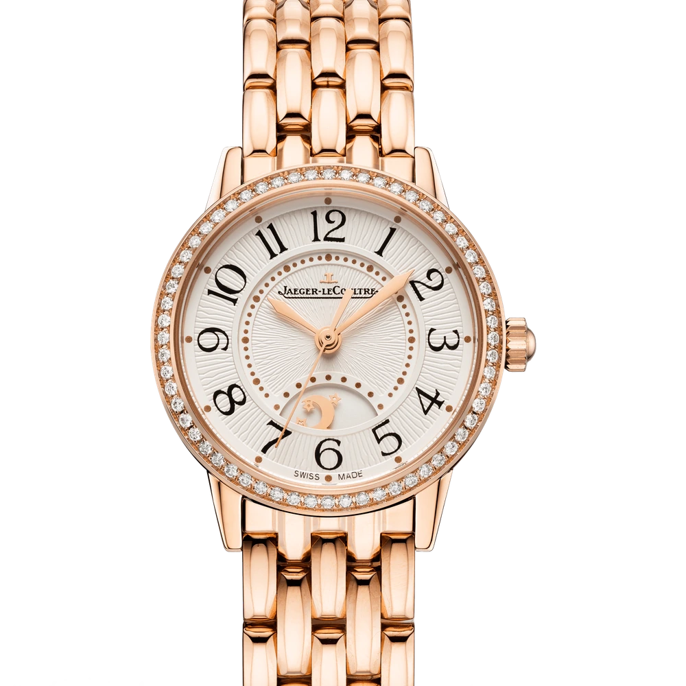 Jaeger-LeCoultre Night & Day, Pink gold, Silvered grey