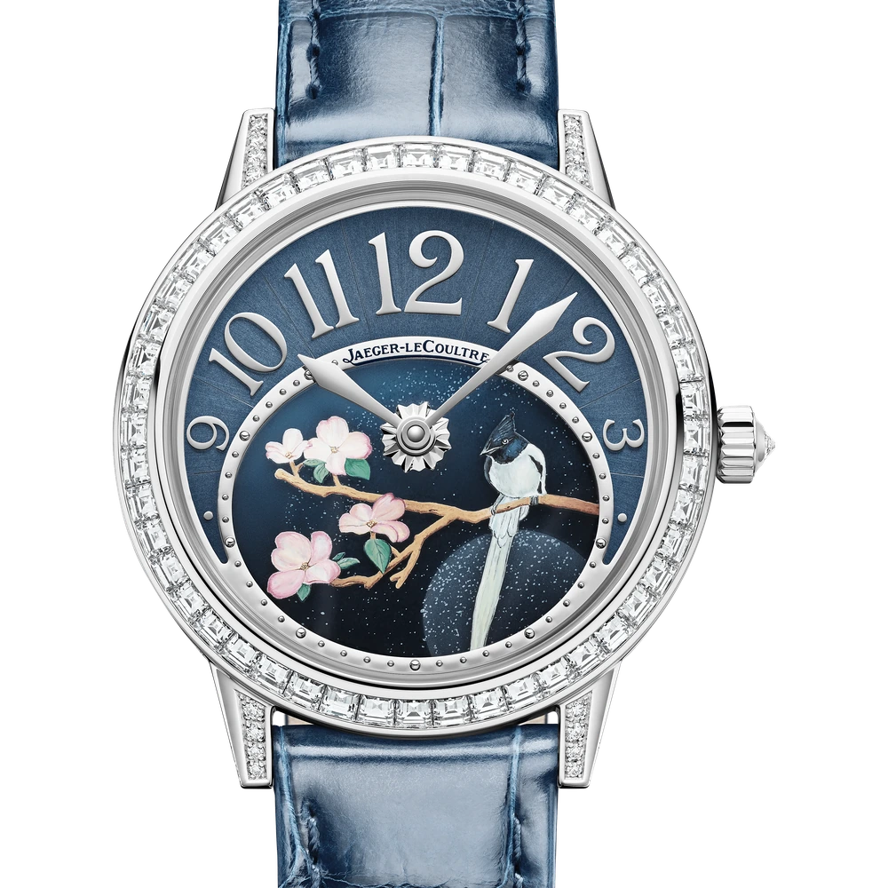Jaeger-LeCoultre Night & Day, Platinum 950/1000, Blue