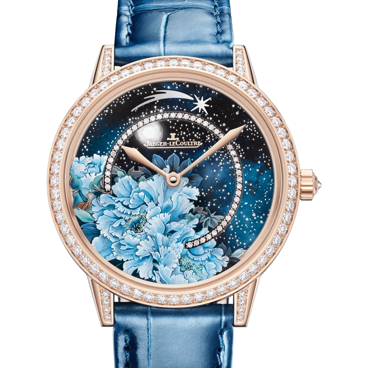 Jaeger-LeCoultre Shooting Star, Pink gold, Blue