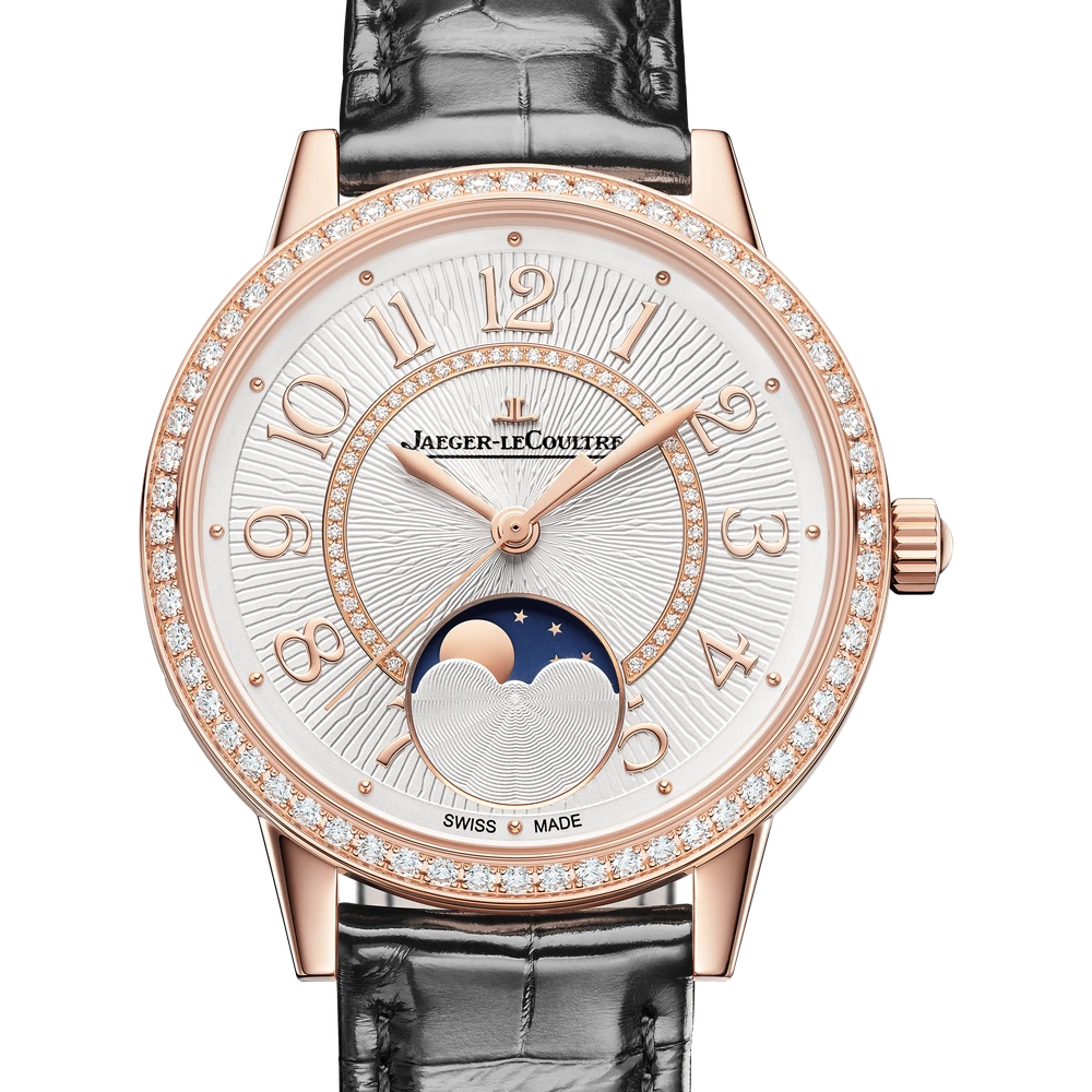 Jaeger-LeCoultre Moon, Pink gold, Silvered grey