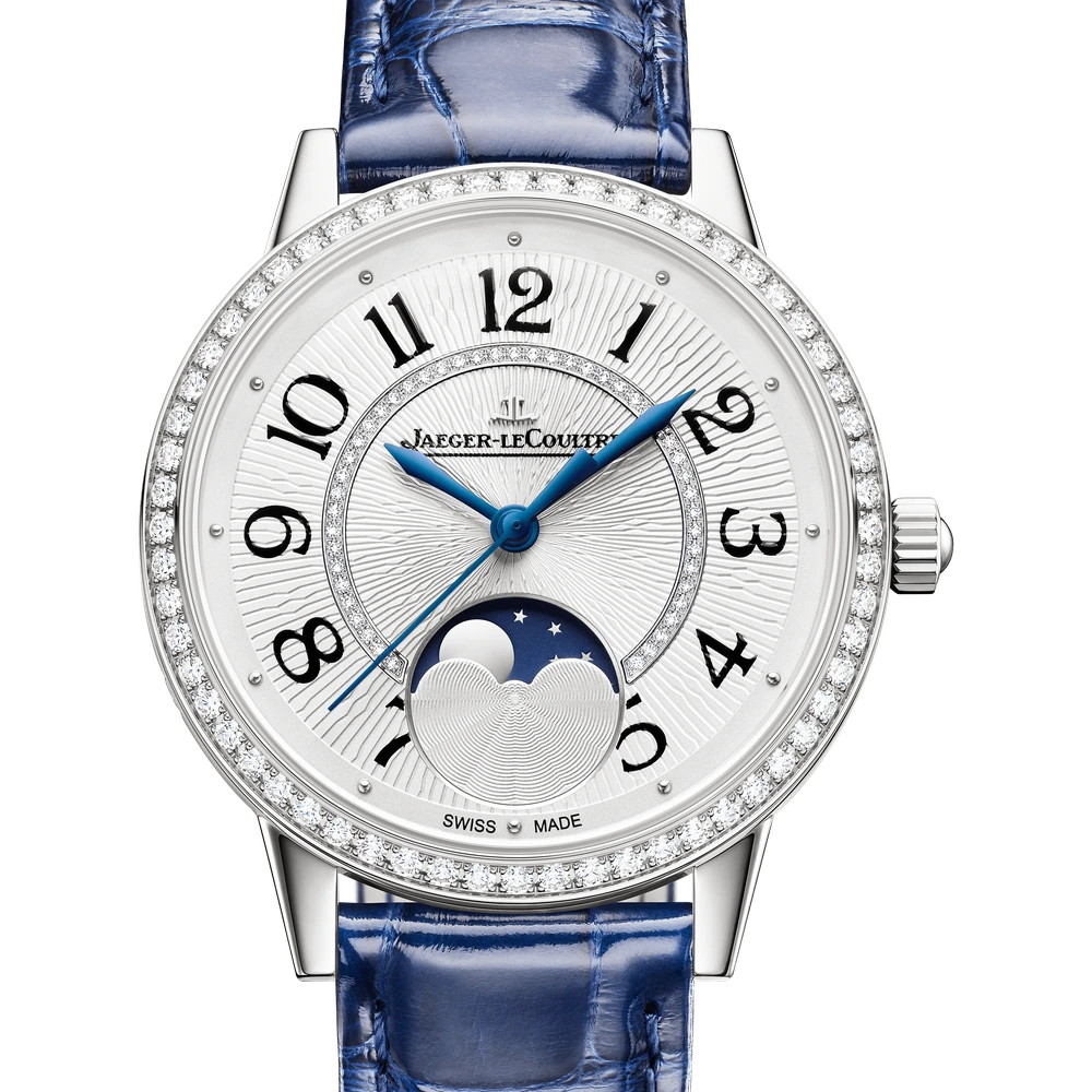 Jaeger-LeCoultre Moon, Stainless steel, Silvered grey