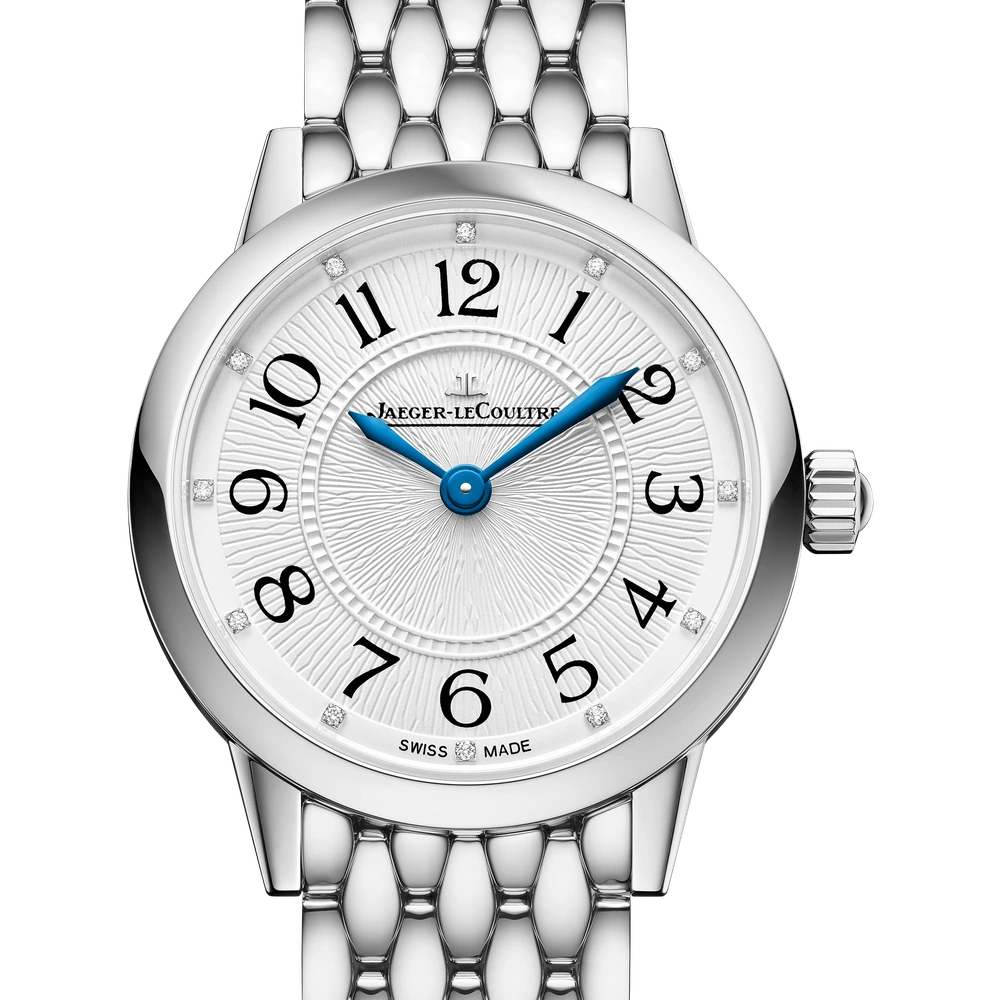 Jaeger-LeCoultre Hour-Minute, Stainless steel, Silvered grey