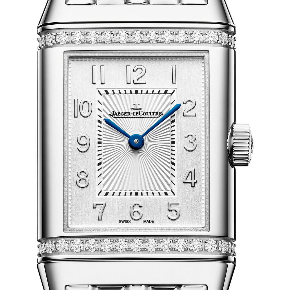 Jaeger-LeCoultre Duetto, Stainless steel, Silvered grey