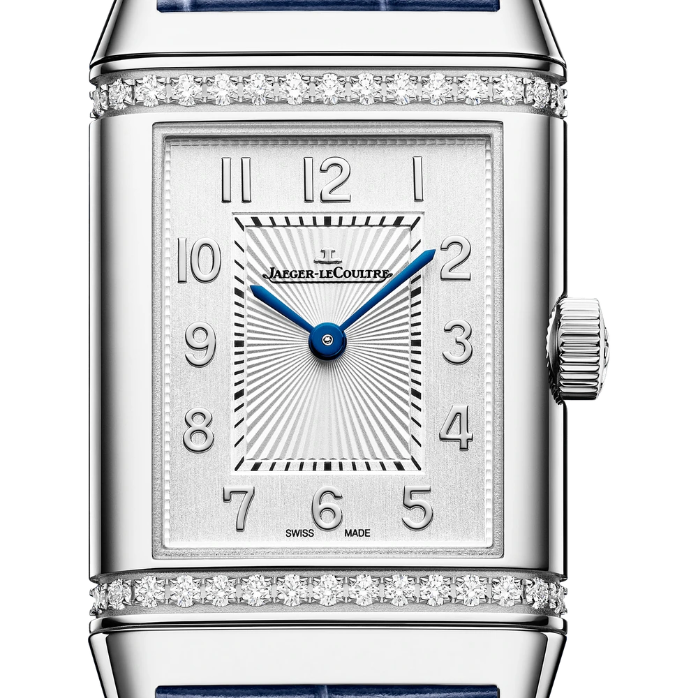 Jaeger-LeCoultre Duetto, Stainless steel, Silvered grey
