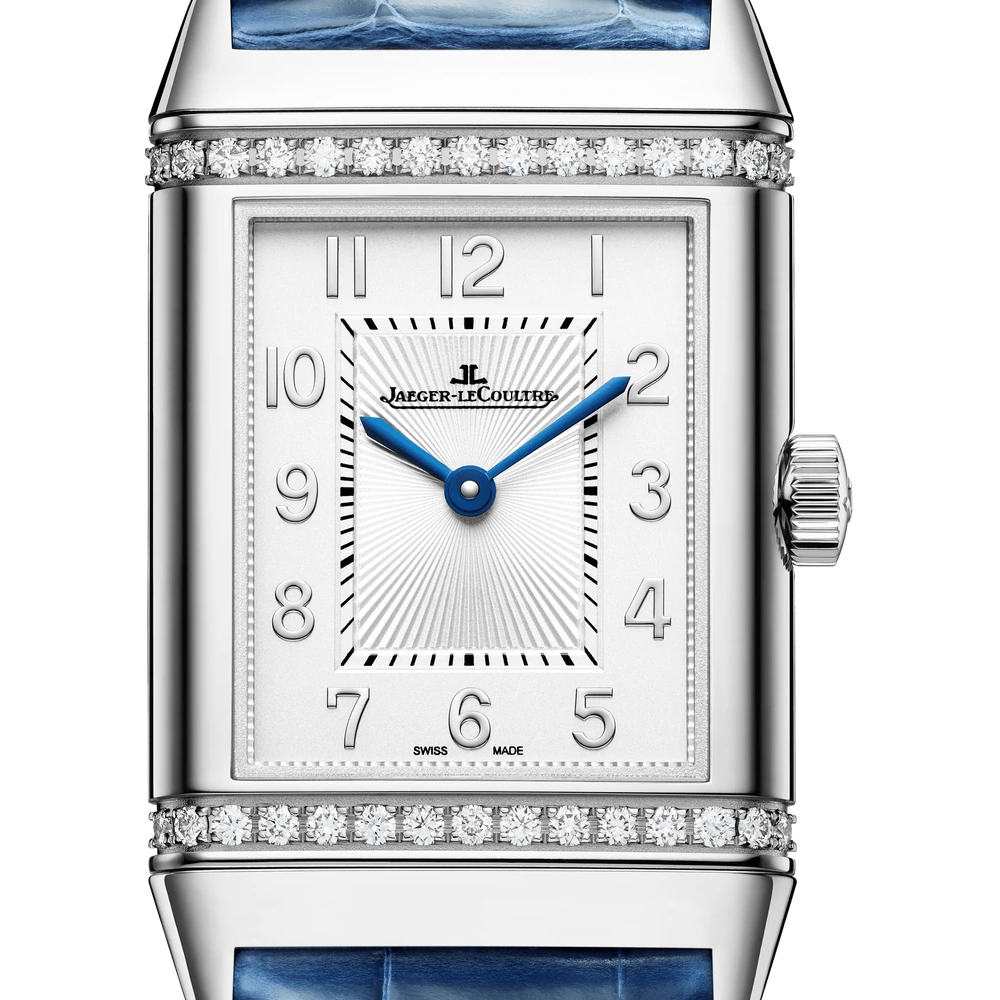 Jaeger-LeCoultre Duetto, Stainless steel, Silvered grey