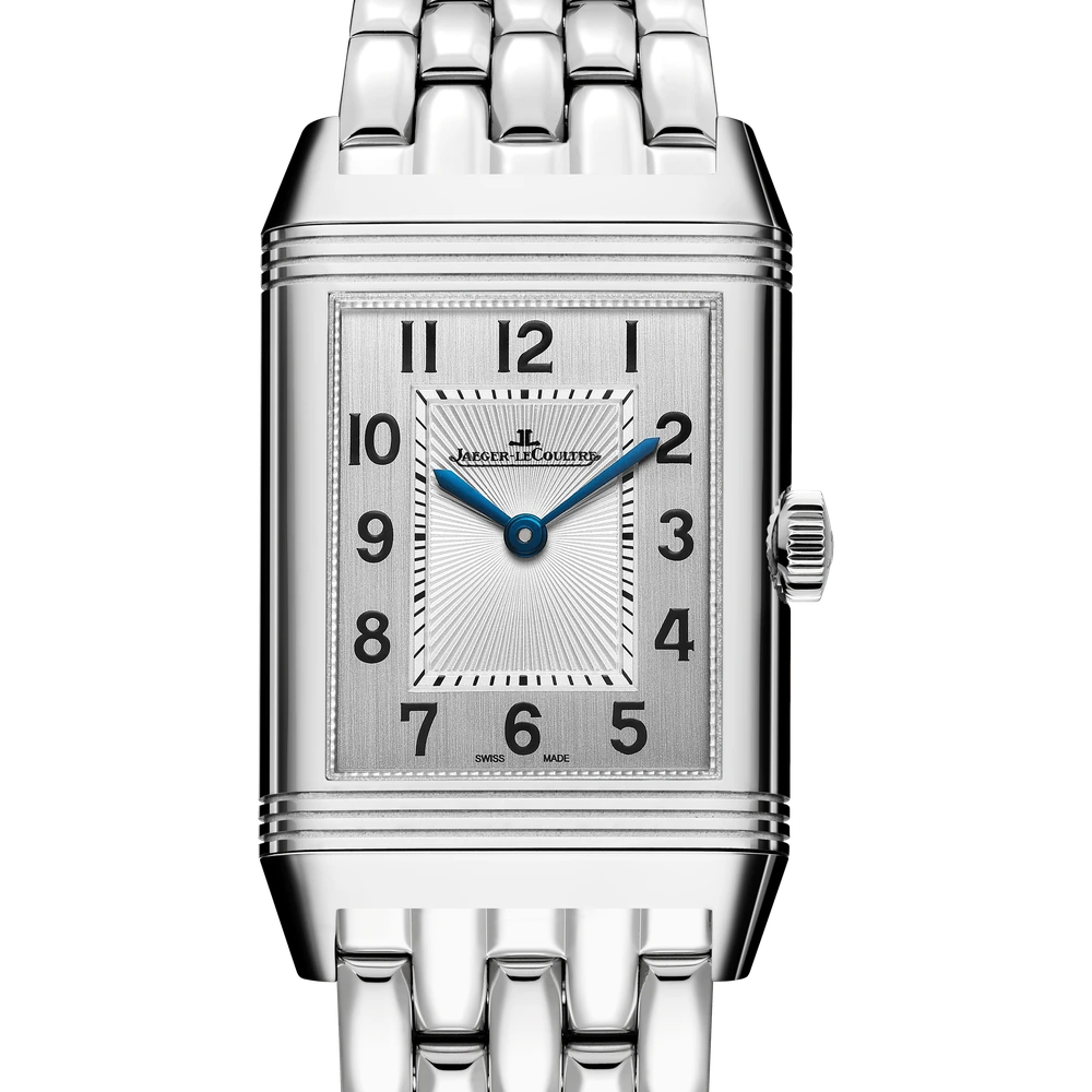 Jaeger-LeCoultre Duetto, Stainless steel, Silvered grey