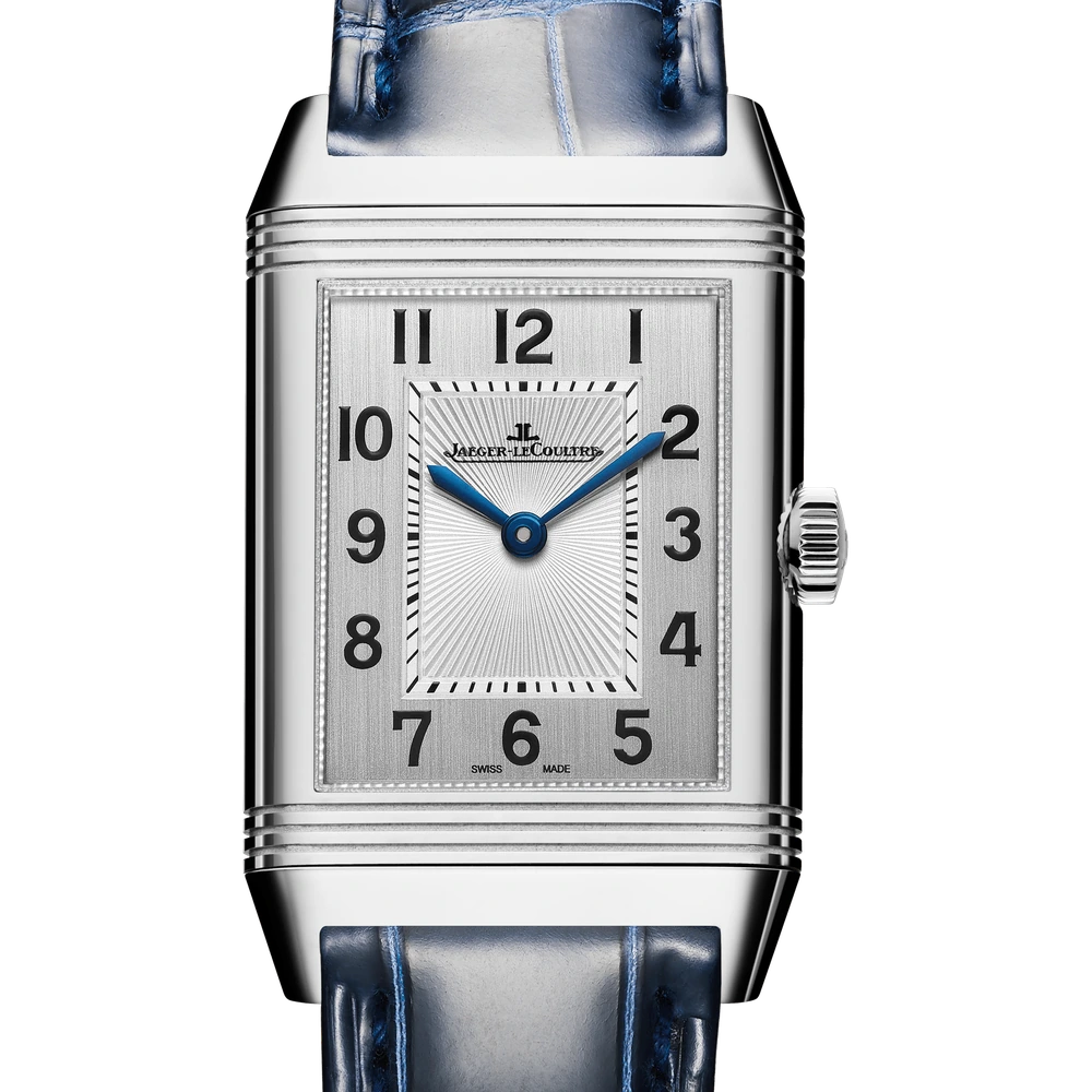 Jaeger-LeCoultre Duetto, Stainless steel, Silvered grey