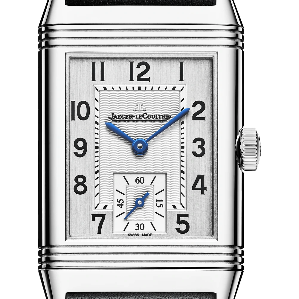 Jaeger-LeCoultre Monoface Small Seconds, Stainless steel, Silvered grey