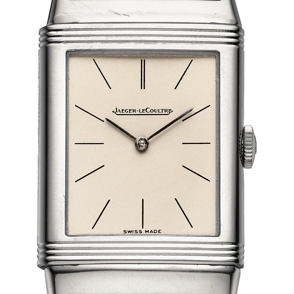Jaeger-LeCoultre Reverso Corvo, Stainless steel, Beige
