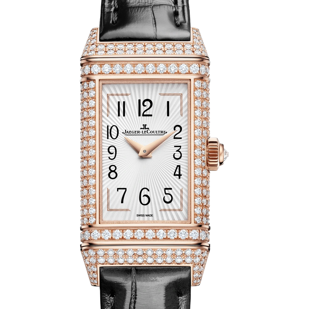 Jaeger-LeCoultre Duetto Jewellery, Pink gold, Silvered grey