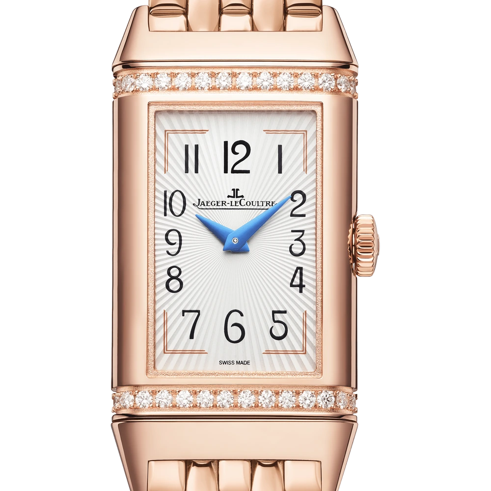 Jaeger-LeCoultre Duetto, Pink gold, Silvered grey