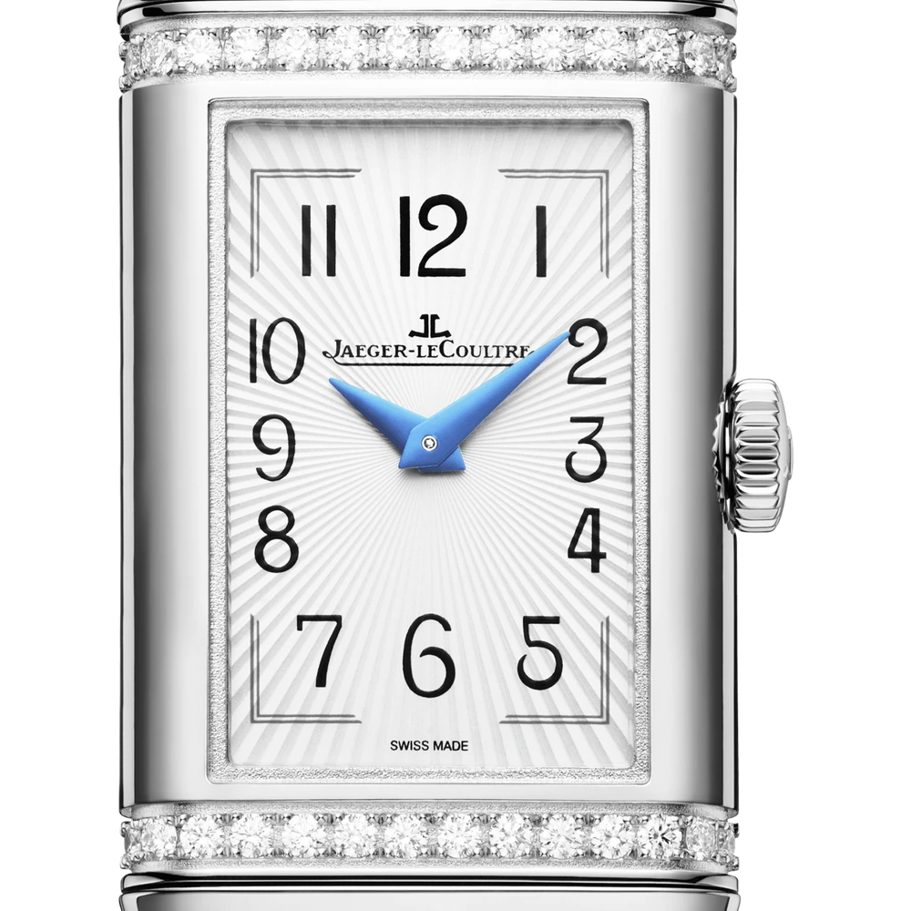 Jaeger-LeCoultre Duetto, Stainless steel, Silvered grey