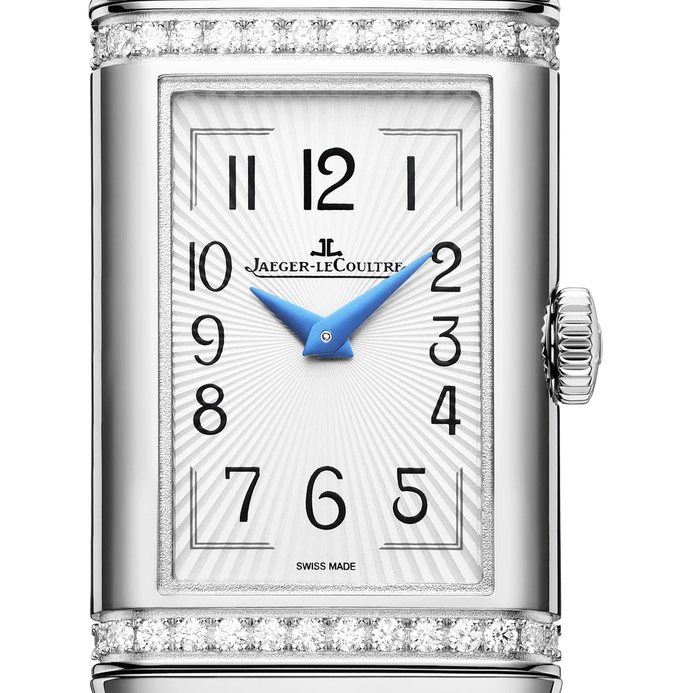 Jaeger-LeCoultre Duetto, Stainless steel, Silvered grey