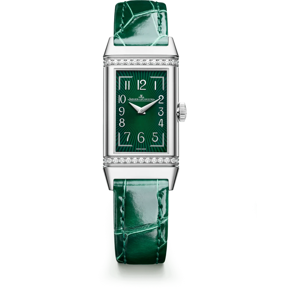 Jaeger-LeCoultre Monoface, Stainless steel, Green