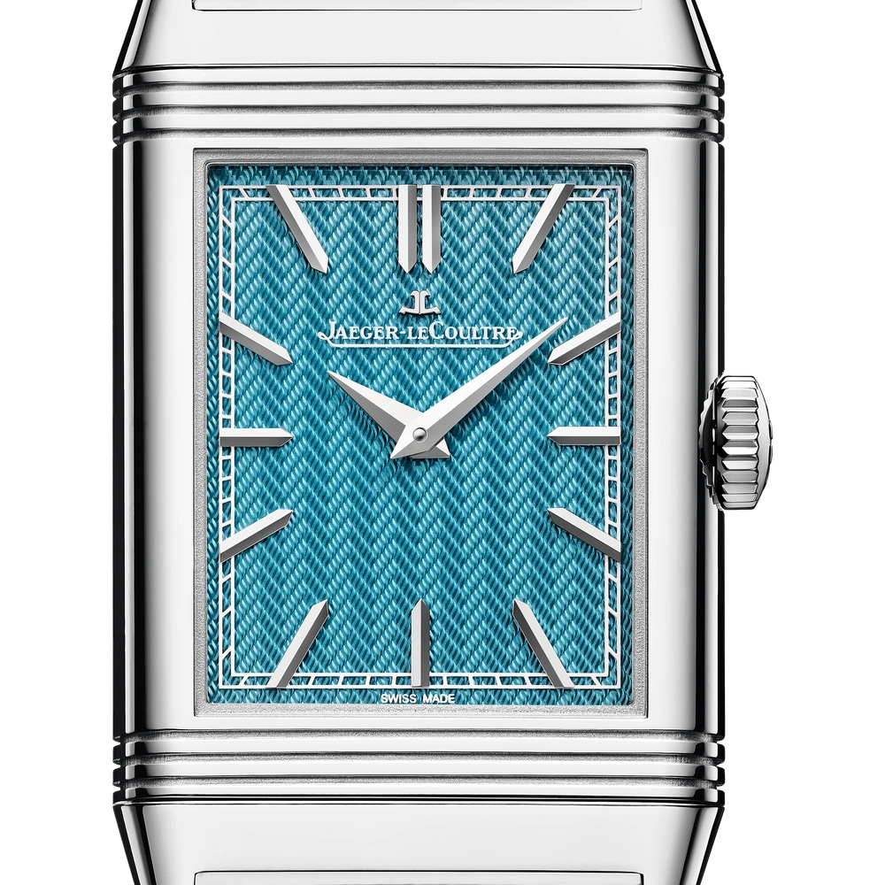Jaeger-LeCoultre Enamel Hokusai The Falls at Aoigaoka, White gold, Blue