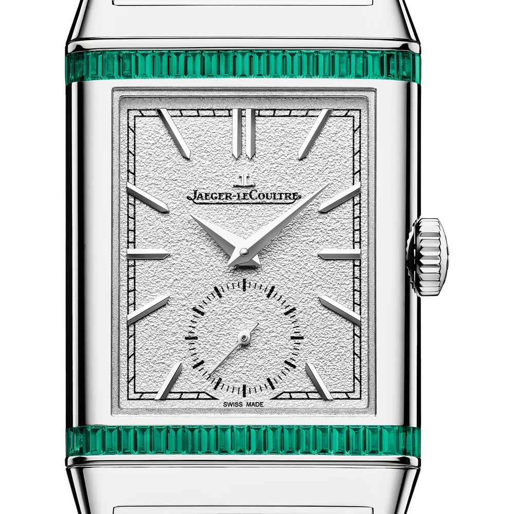 Jaeger-LeCoultre Monoface Small Seconds, White gold, Silvered grey