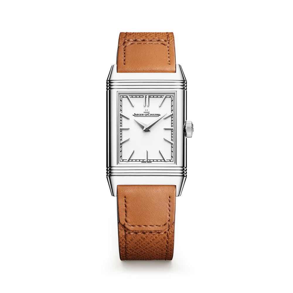 Jaeger-LeCoultre Monoface, Stainless steel, Silvered grey