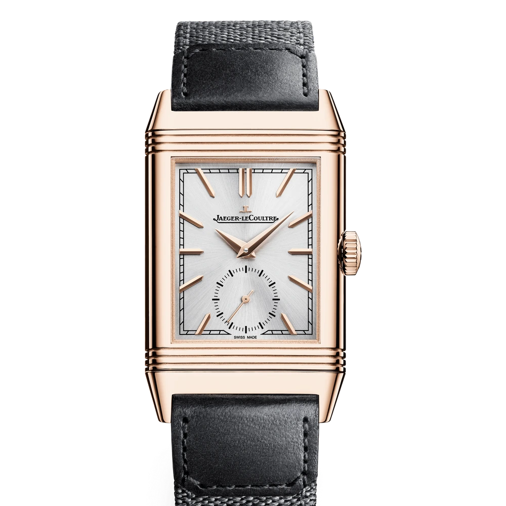 Jaeger-LeCoultre Monoface Small Seconds, Pink gold, Silvered grey