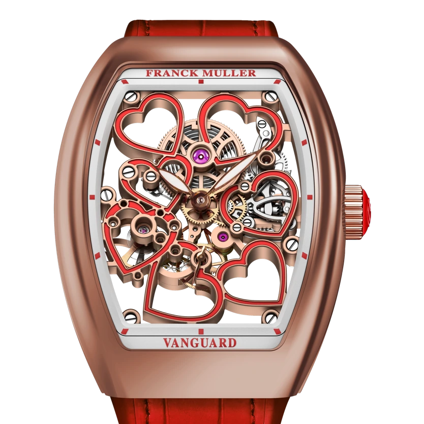 Franck Muller Vanguard Lady Heart Skeleton