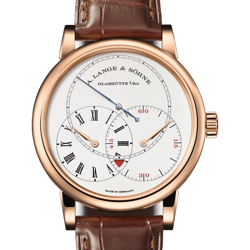 A. Lange & Söhne Pink Gold, Argenté Dial