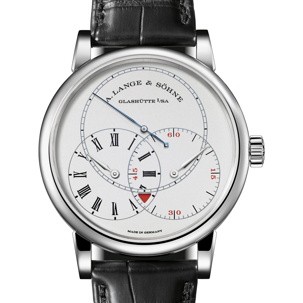 A. Lange & Söhne Platinum, Rhodié Dial
