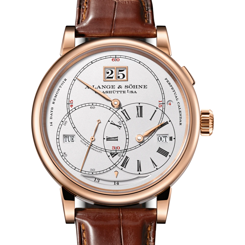 A. Lange & Söhne Pink Gold, Argenté Dial