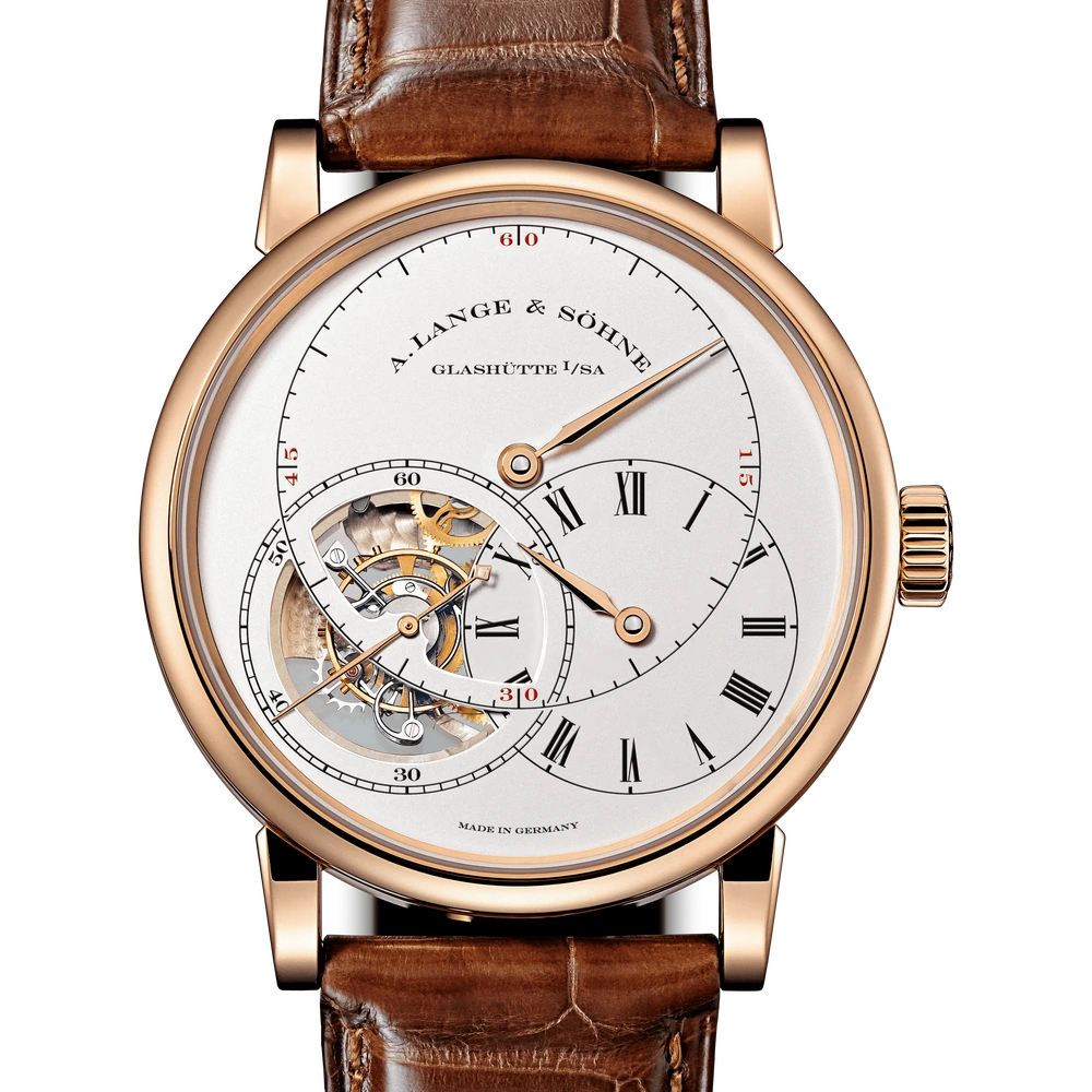A. Lange & Söhne Pink Gold, Argenté Dial